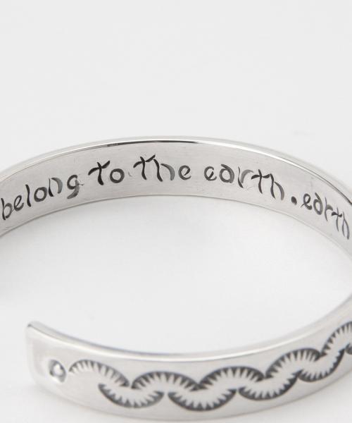 BEAMS（ビームス）の「NORTH WORKS / インサイドメッセージバングル