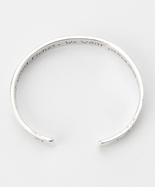 BEAMS（ビームス）の「NORTH WORKS / インサイドメッセージバングル