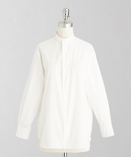 LOEFF（ロエフ）の「＜LOEFF＞コットン ブロード バンドカラーシャツ