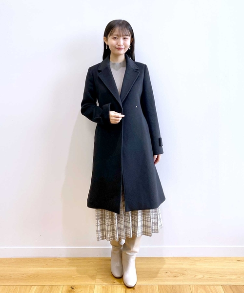 index（インデックス）の「◇≪S-LLsize≫ カシミヤ混ダブルチェスター