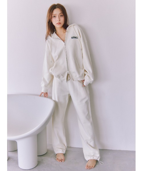 SNIDEL HOME × 新木優子】スウェットロングパンツ（ルームウェア