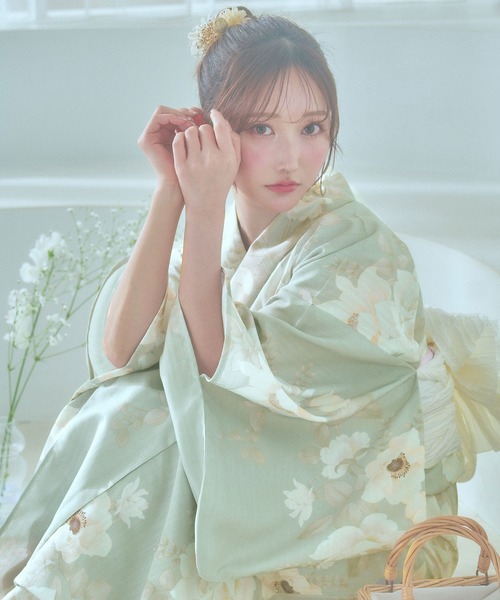 浴衣3点セット（浴衣・帯・下駄）（浴衣）｜sugar nine（シュガー