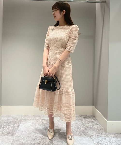 CELFORD（セルフォード）の「フィッシュテールレースワンピース