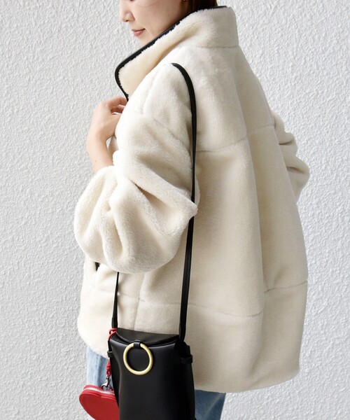 SHIPS（シップス）の「【WEB限定】 高密度 ブライト ボア スタンド