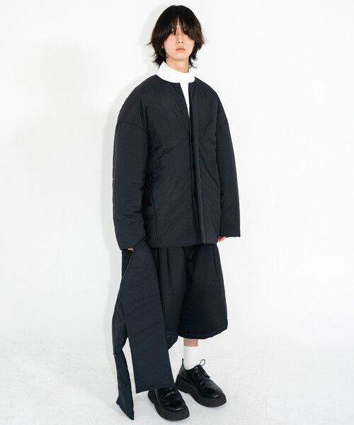 Bshop（ビショップ）の「eunoia | 2WAY パディングジャケット MEN