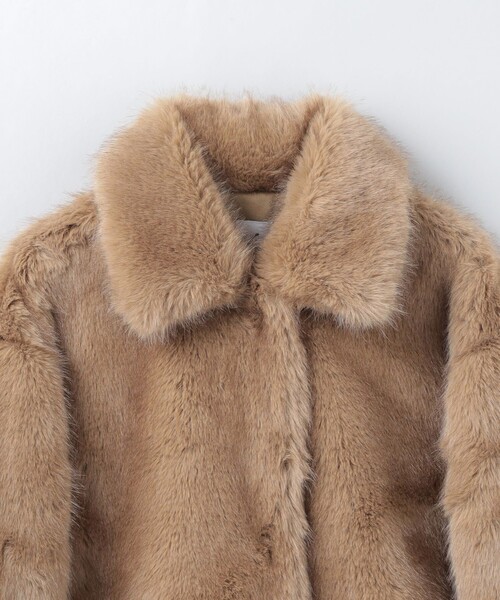 6（ロク）の「＜6(ROKU) ＞フェイクファー コート（その他アウター