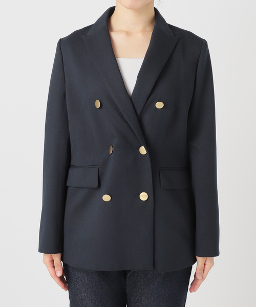 セール】TRダブルブレストジャケット（テーラードジャケット）｜SLOBE