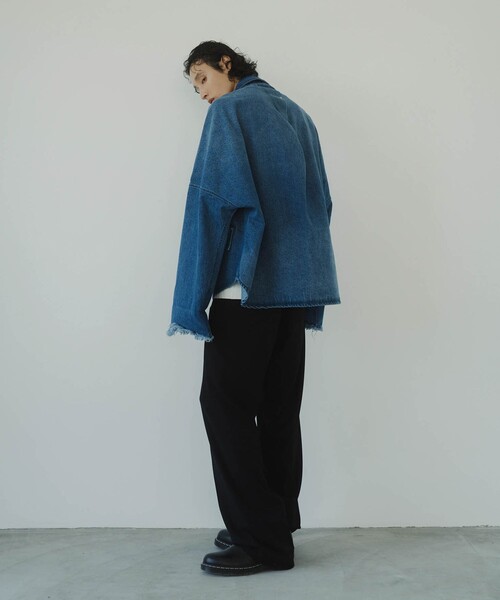 ジャケット・アウター Knuth Marf denim oversize jacket S ジャケット