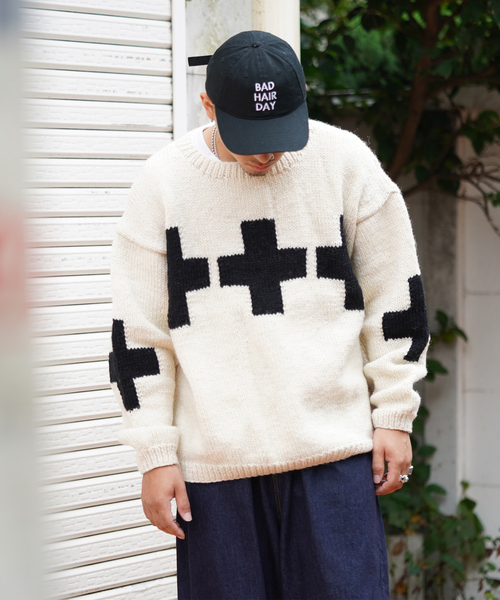 セール】【MacMahon Knitting Mills 】 +【Niche.】 Crew Neck Knit