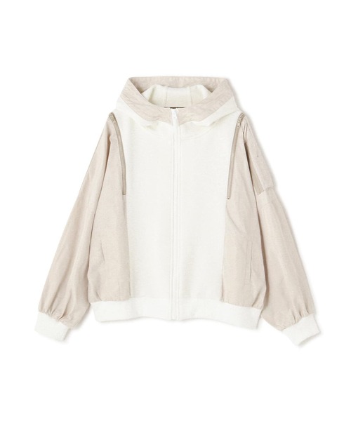 Risley（リズレー）の「Risley/リズレー/肩ZIP パーカー（パーカー