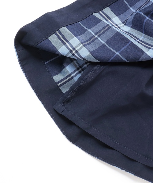 セール】オーガストチェックドッキングワンピース（その他ベビーウェア