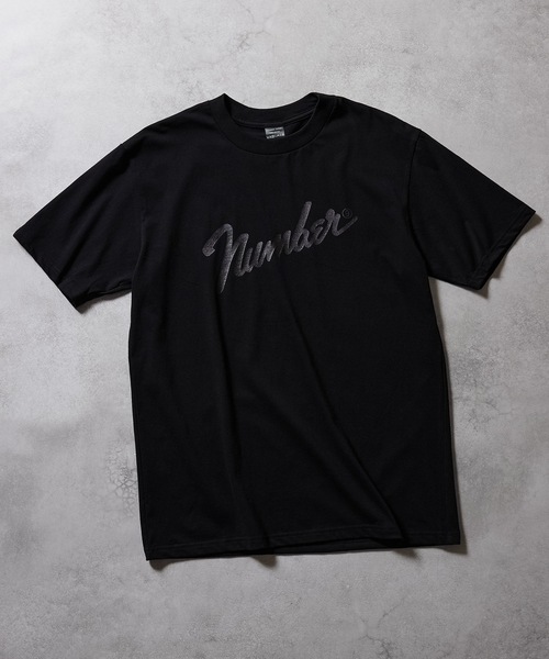 Number⑨_T-SHIRT / ナンバーナインロゴ Tシャツ（Tシャツ/カットソー