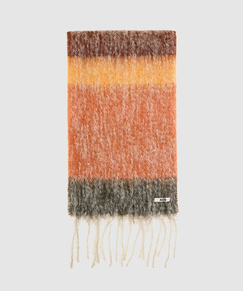 KHOKI（コッキ）の「Intarsia-knit muffler（マフラー）」 - WEAR