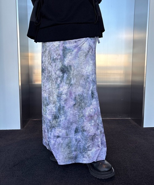 セール】UND LANDSCAPE PRINT WAIST SLIT SKIRT（スカート）｜Ameri