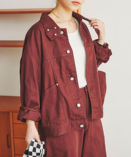 coen（コーエン）の「BIG ALLIED別注ショートカバーオール