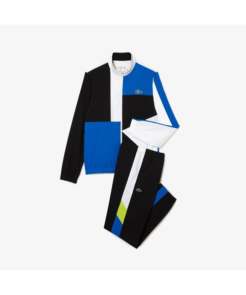 LACOSTE（ラコステ）の「アシンメトリーカラーブロックセットアップ