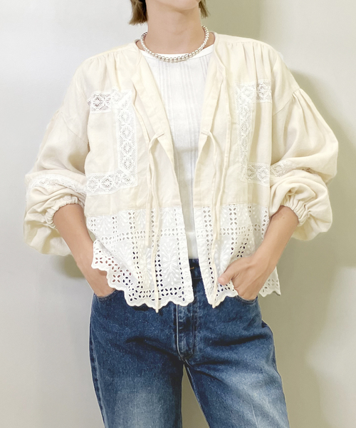 VIOLETTE ROOM /バイオレットルーム】IENA LA BOUCLE 別注ブラウス