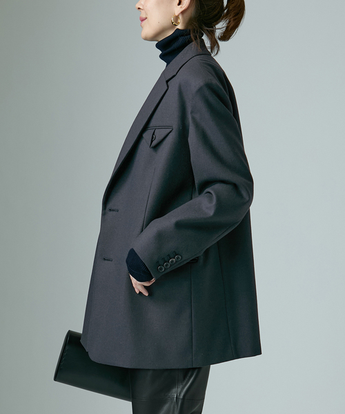 セール】woolテーラードジャケット（テーラードジャケット）｜VERMEIL