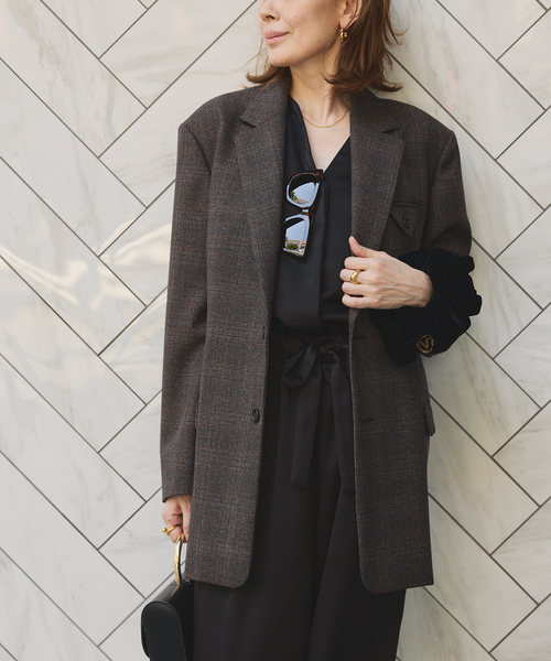 セール】woolテーラードジャケット（テーラードジャケット）｜VERMEIL