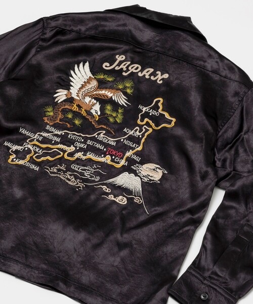 schott（ショット）の「Schott/ショット 別注 RAYON SUKA ASING L/S