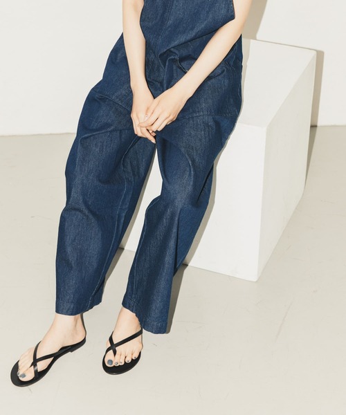 かぐれ（カグレ）の「デニムサロペット（サロペット/オーバーオール