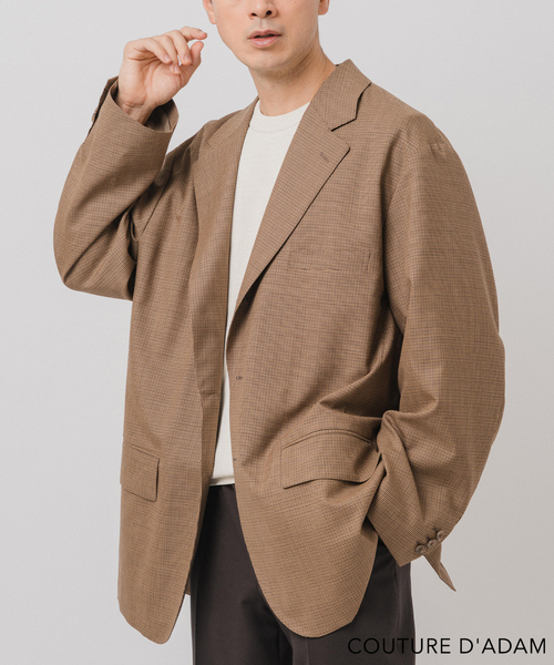 MATTHEW ADAMS DOLAN ケープ風 テーラード ジャケット 細身L COUTURE D