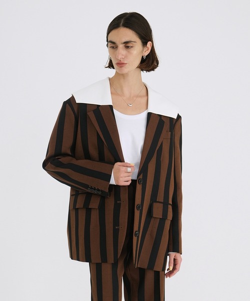 セール】SAILOR COLLAR TAILORED JACKET（テーラードジャケット