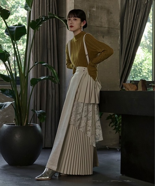 Ezick（エジック）の「【 Yukko × Ezick 】Asymmetry tiered ベロア