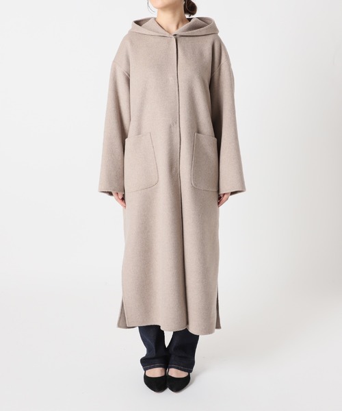 SLOBE IENA（スローブイエナ）の「HAMILTONダブルフェイスウールロング