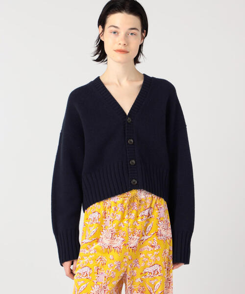 MACPHEE（マカフィー）の「ラムカシミヤ Vネックカーディガン