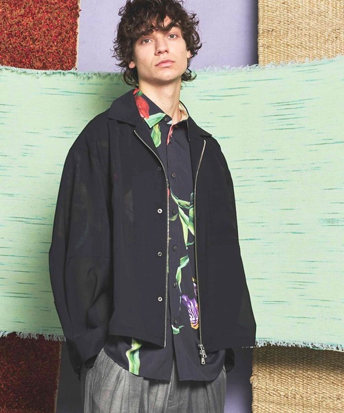 UNISEX》Prime-Over 2WAY Zip Shirt/プライムオーバー2ウェイジップ