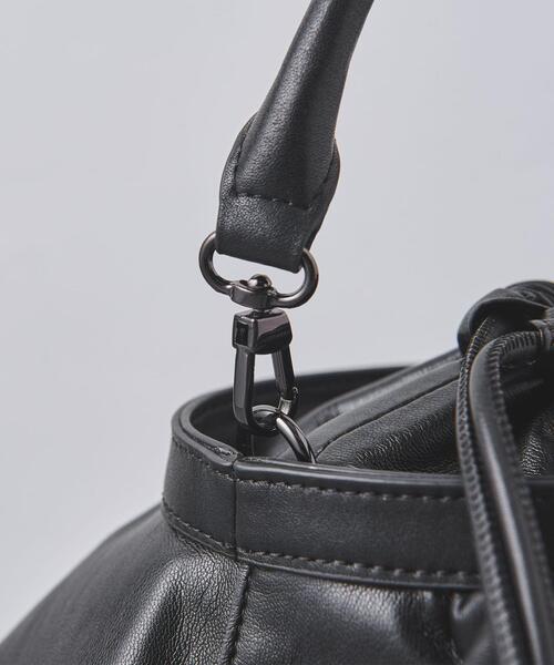 suzuhumm】美品 ユナイテッドアローズ フリルバケット ブラック UNITED