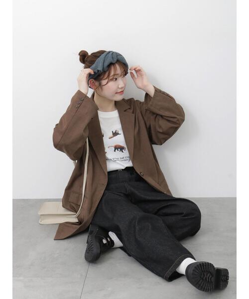 ehka sopo（エヘカソポ）の「テーラードジャケット（ノーカラー