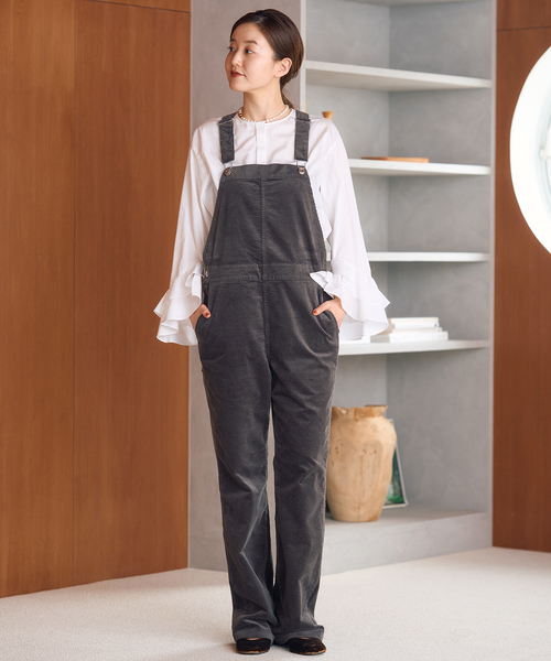 IENA（イエナ）の「コーデュロイ オーバーオール（サロペット