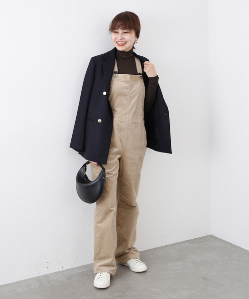 IENA（イエナ）の「コーデュロイ オーバーオール（サロペット