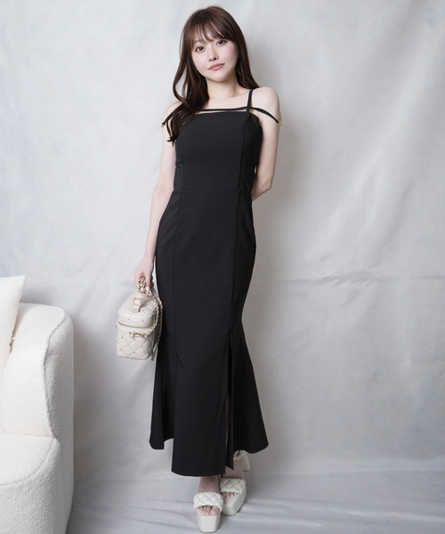 LIPSERVICE（リップサービス）の「サイドシアーマーメイドキャミ