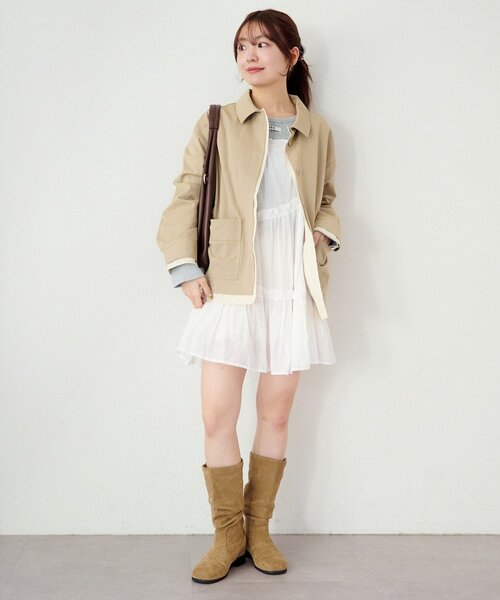 セール】【WEB限定】インド綿ティアードチュニック（チュニック