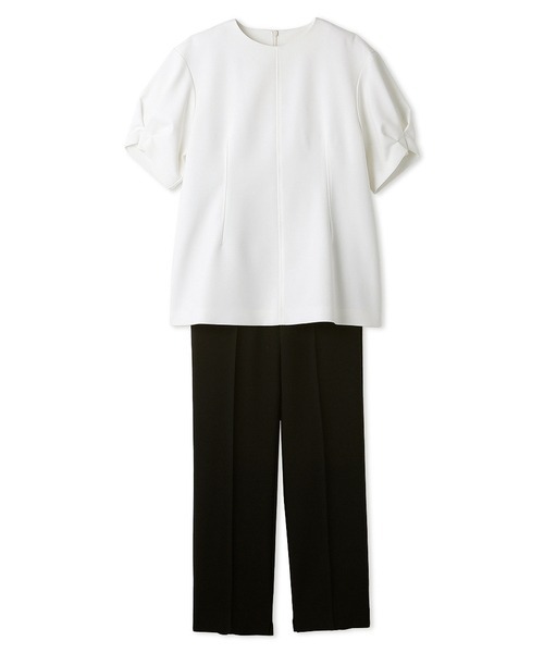 Mila Owen（ミラオーウェン）の「構築トップステーパードパンツSET