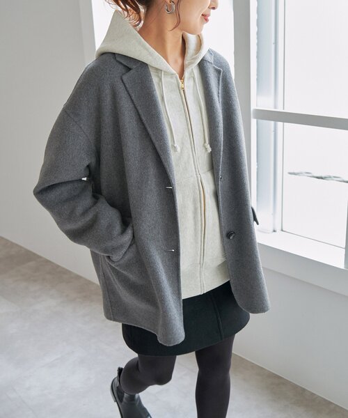 Spick & Span（スピックアンドスパン）の「ウールミックスリバー