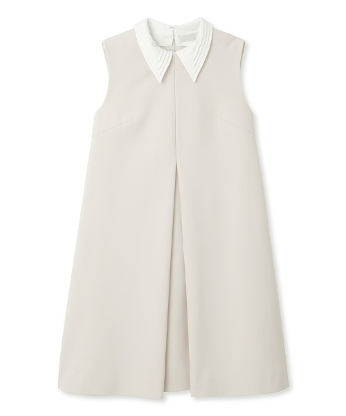 CELFORD（セルフォード）の「襟付きAラインタックワンピース