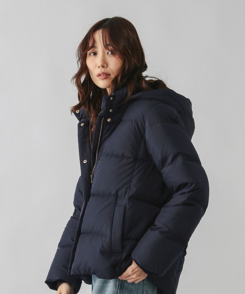 セール】ウツクシルエット撥水ダウンブルゾン/497167（ダウン