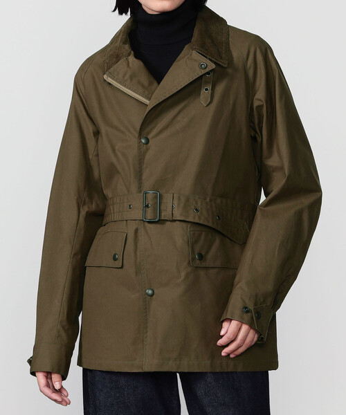 Scye（サイ）の「Scye | ワックスコットン モーターサイクルジャケット