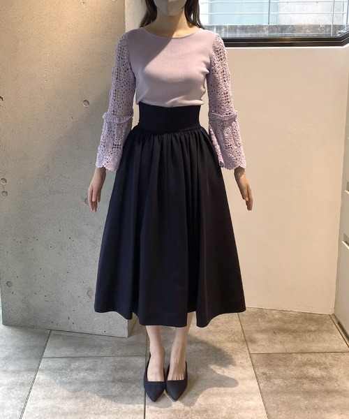 チュールドッキングパフスカート（スカート）｜JENNE（ジェンヌ）の