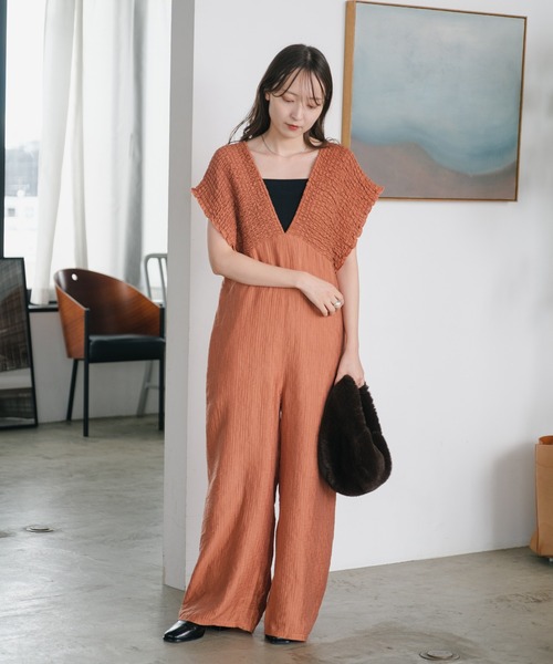 Kastane（カスタネ）の「【2サイズ展開/低身長サイズ/前後2WAY/裏地