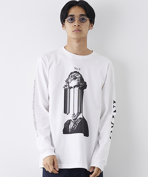 NUMBER (N)INE】≪STUDIOUS限定≫別注グラフィックプリントロング