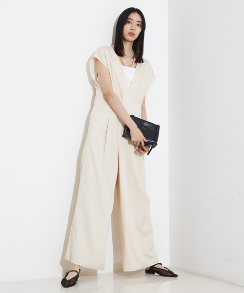 セール】ソフトデニムオールインワン（サロペット/オーバーオール