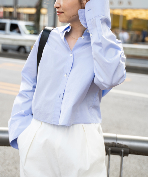 Deuxieme Classe（ドゥーズィエムクラス）の「Cropped BD シャツ