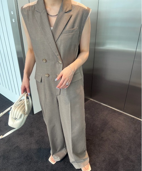 セール】MEDI SHEER SUIT ROMPERS（つなぎ/オールインワン）｜Ameri