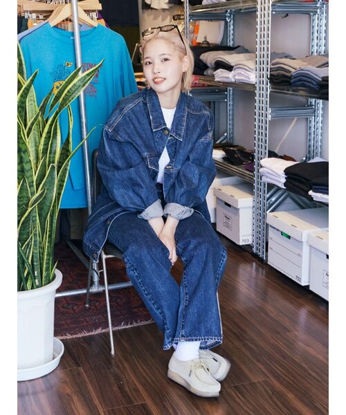 Ungrid（アングリッド）の「ビッグシルエットデニムジャケット（デニム