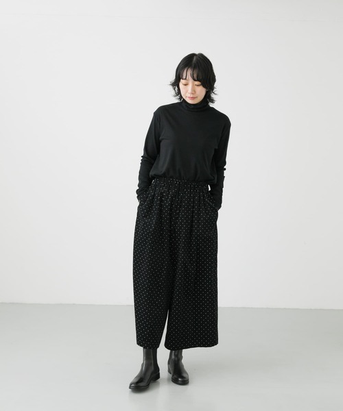 かぐれ（カグレ）の「ドットコーデュロイワイドパンツ（その他パンツ